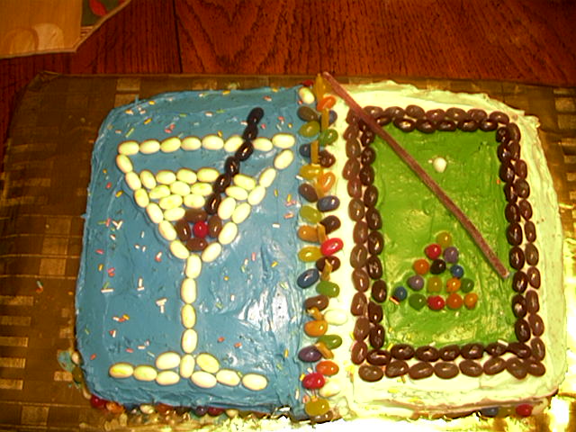 Birthday cake for Greg/Chris 2001