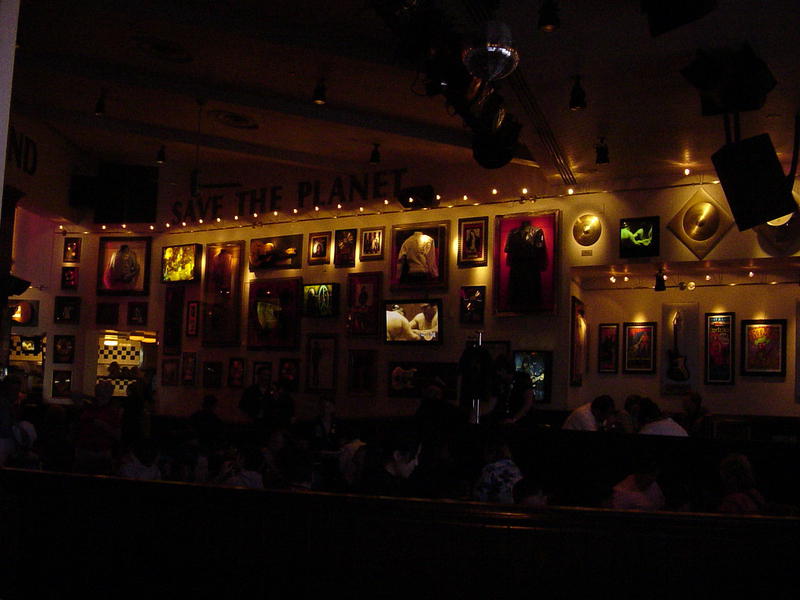 Lunch at the Hard Rock.