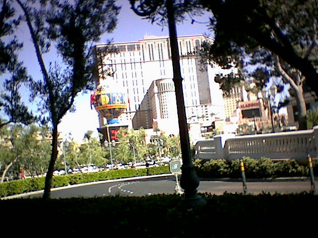 Us leaving the Bellagio.