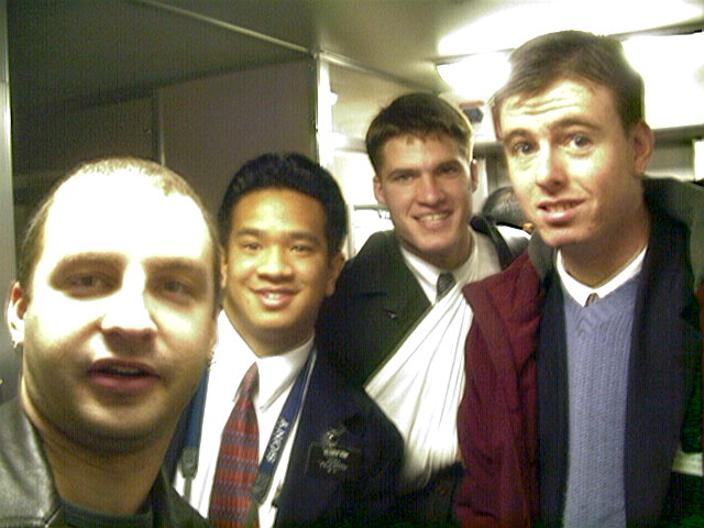 Mormons I met on the Shinkansen on the way home