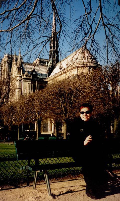 Me in front of Notre Dame
