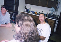 chris' secret poker face (dude, wtf. how can someone do that?)