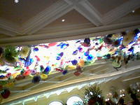 Here's your picture of that thing on the ceiling of the Bellagio, Phil. Even though I don't think you wanted me to take a pictur