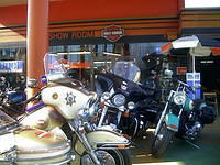 Harley store, had an actual Police Harley from the US