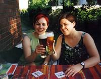 PROST!  to our moms on mothers day 1999
