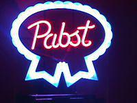 Pabst. A beer we endorse, but have never drank.